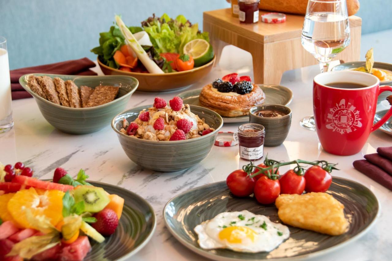 Swissotel Living جدة المظهر الخارجي الصورة A typical breakfast