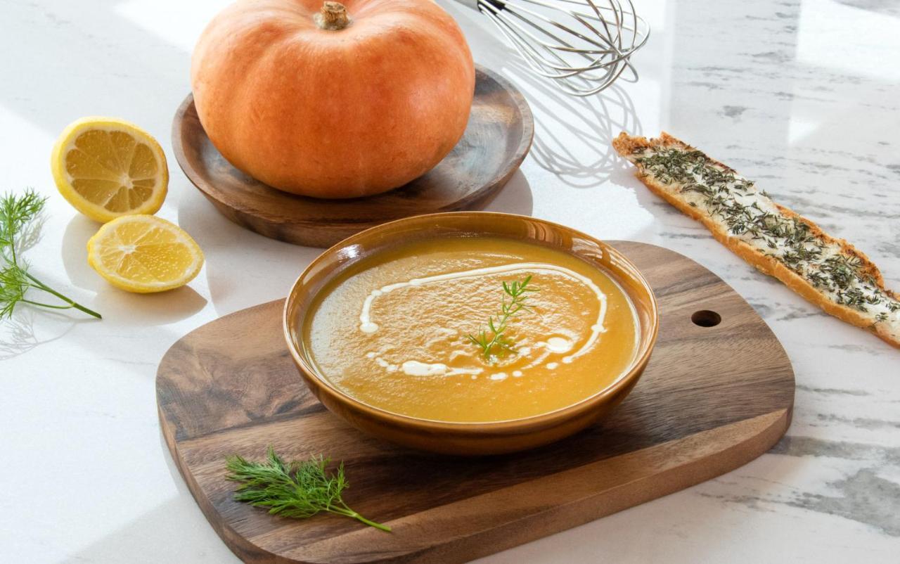Swissotel Living جدة المظهر الخارجي الصورة Pumpkin soup